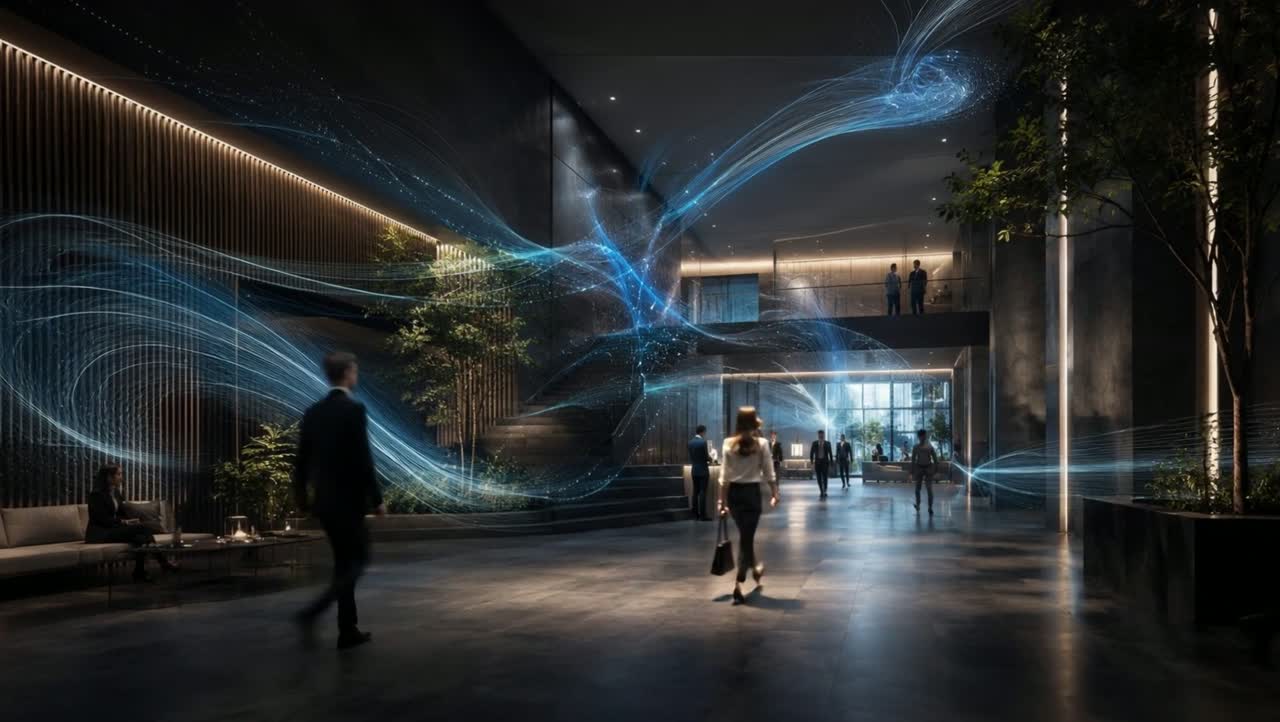 Environmental system intelligence across a large space